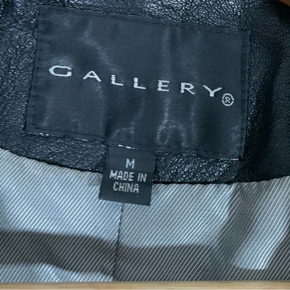 Vintage Gallery leather Jacket Size Medium - Picture 11 of 11